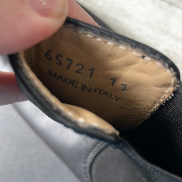 J. Crew Chelsea Leather Made in Italy Boots EUC - Picture 7 of 14